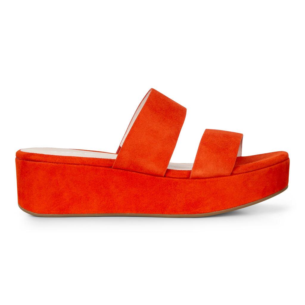 Sandales Ecco Elevate Plateau Femme Orange 5107-BHWEU